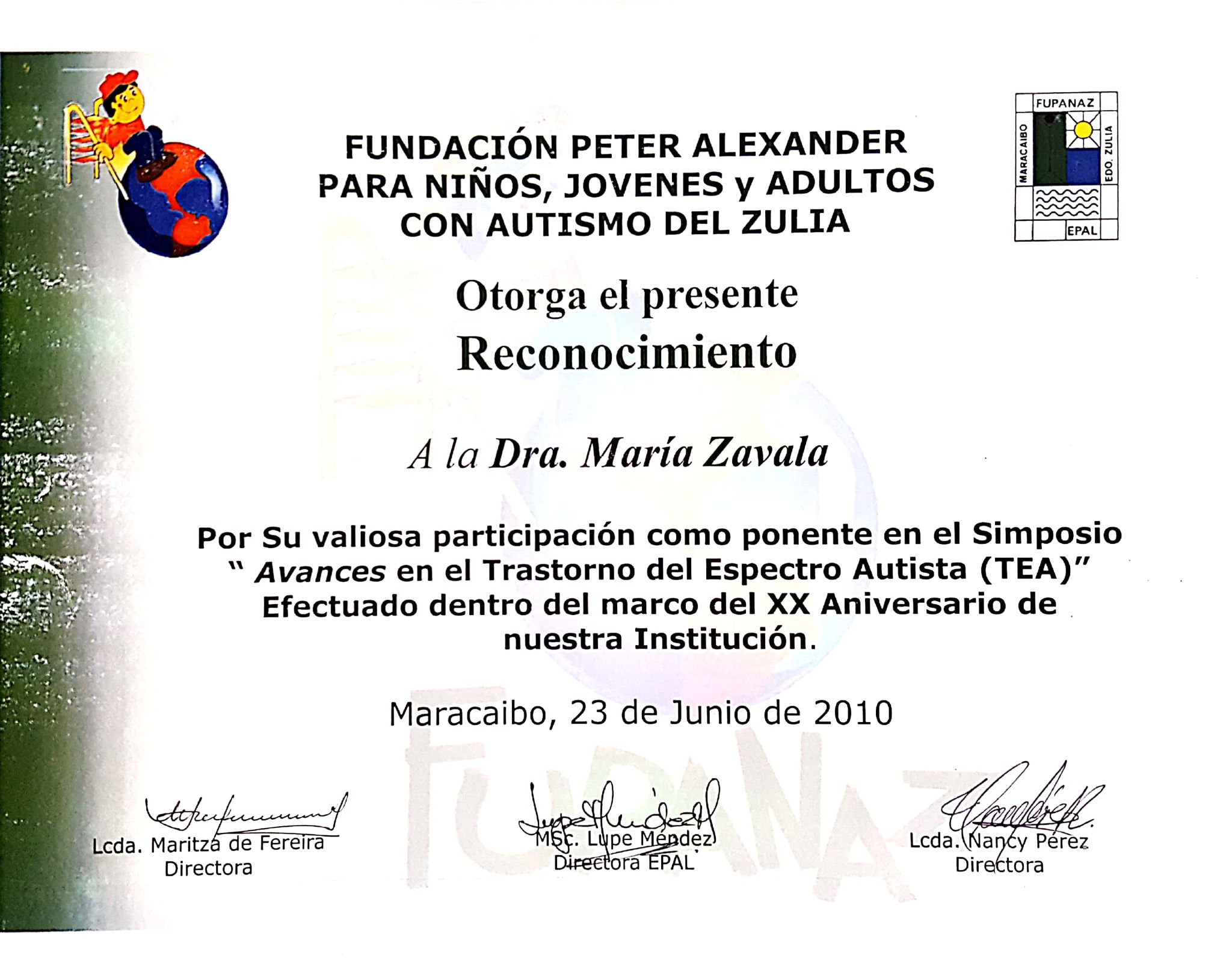 Fundación Peter Alexander (FUPANAZ)